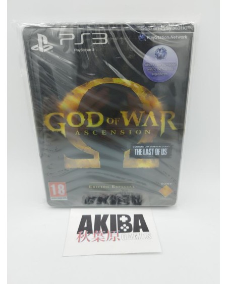 PS3 - God of War Ascension Ed  Especial PAL ES