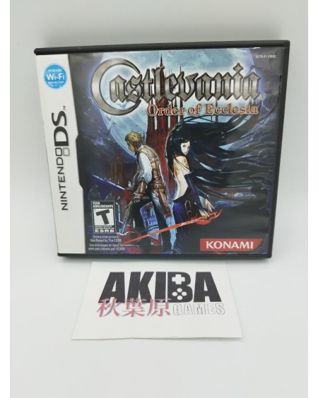 DS - Castlevania Order of Ecclesia PAL USA