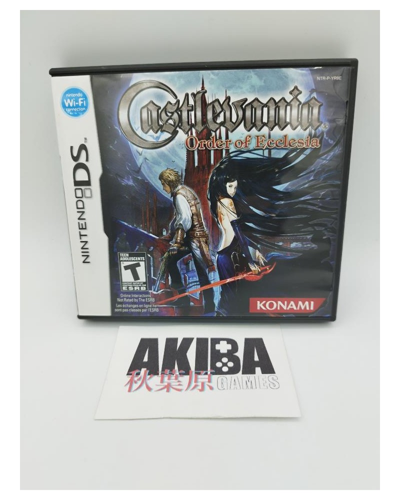 DS - Castlevania Order of Ecclesia PAL USA