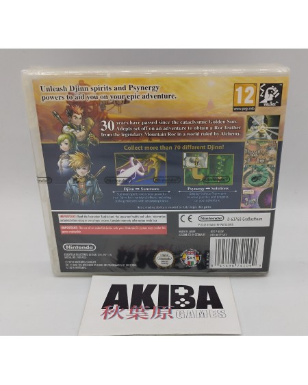 DS - Golden Sun Dark Dawn PAL EUR