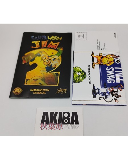 SN- EarthWorm Jim 1&2 Legacy Collect PAL USA