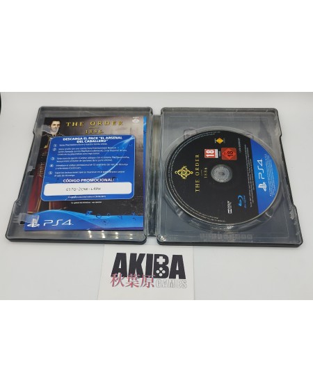PS4 - The order 1886 Limited Ed. PAL ES