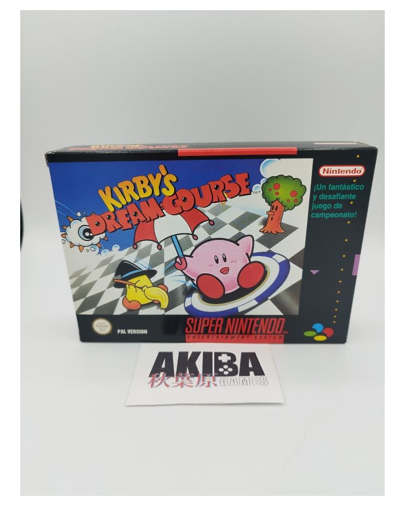 SN - Kirby Dream Course PAL ES