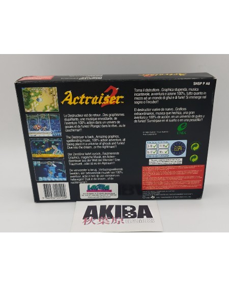 SN - Actraiser 2 + Poster PAL ES