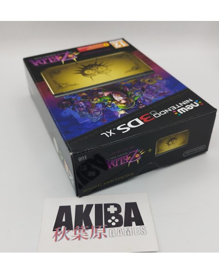New Nintendo 3DS XL Edición Zelda Majoras Mask + Figura PAL ES