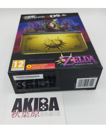 New Nintendo 3DS XL Edición Zelda Majoras Mask + Figura PAL ES