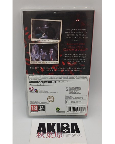 SW - Deadly Premonition Origins Collector Ed. PAL
