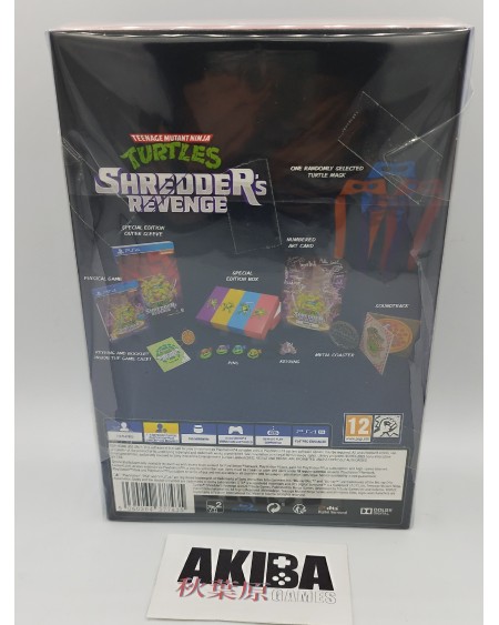 PS4 - Turtles Shredder´s Revenge Special Ed.