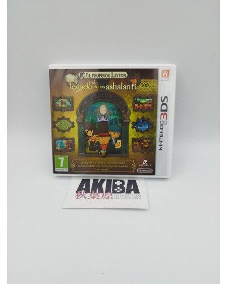 3DS - El Profesor Layton Y el Legado de los ashala
