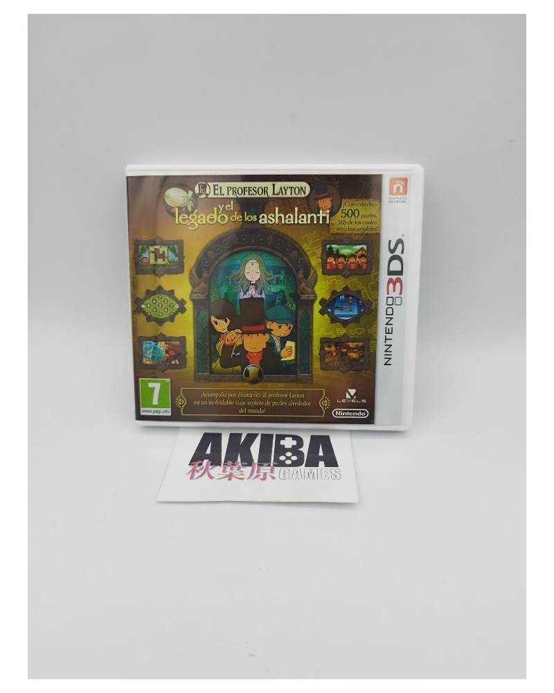 3DS - El Profesor Layton Y el Legado de los ashala
