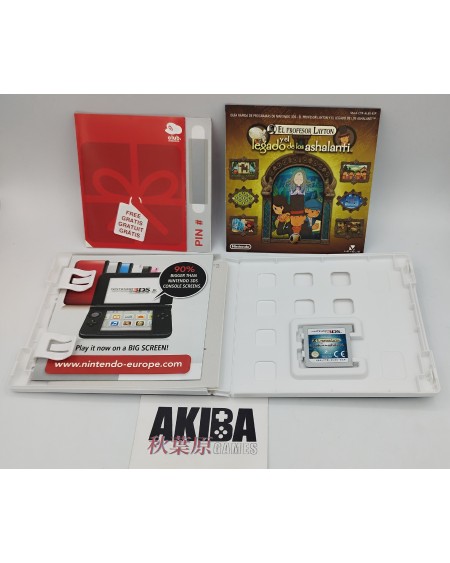 3DS - El Profesor Layton Y el Legado de los ashala