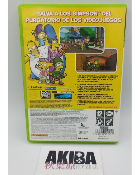 XB3 - Los Simpson - El Videojuego PAL ES