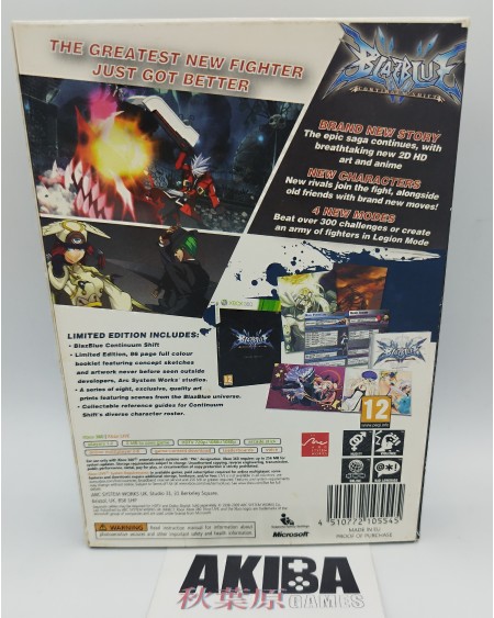 XB3 - Blazblue Continuum Shift Limited Ed. PAL UK