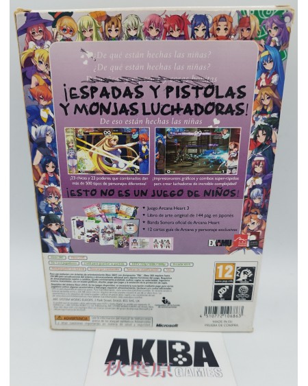 XB3 - Arcana Heart 3 Ed. Limitada PAL ES