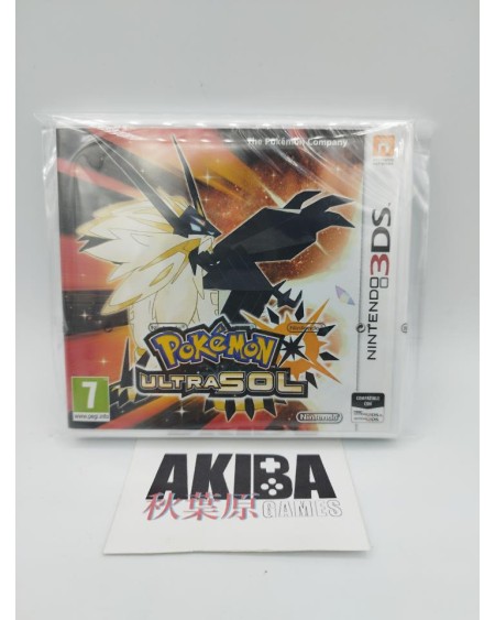 3DS - Pokemon Ultra Sol PAL ES