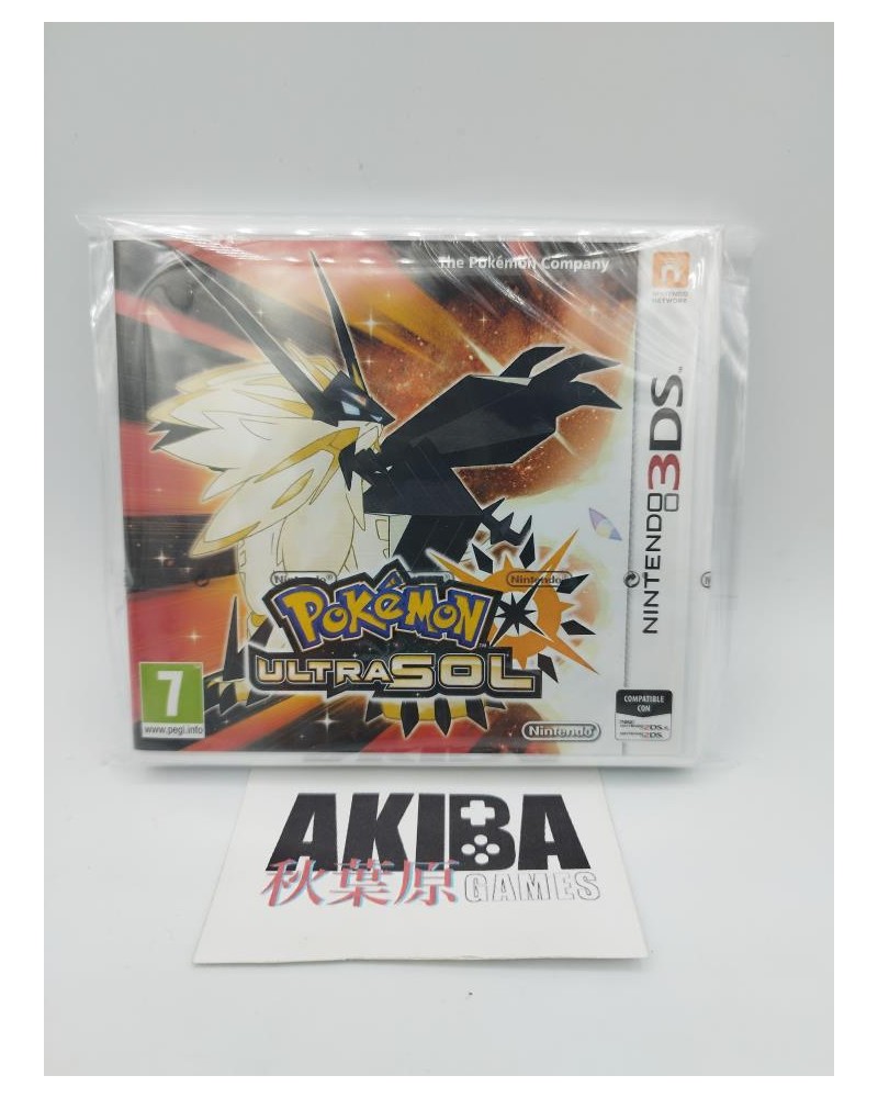 3DS - Pokemon Ultra Sol PAL ES