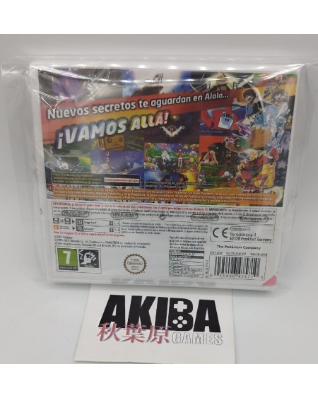 3DS - Pokemon Ultra Sol PAL ES