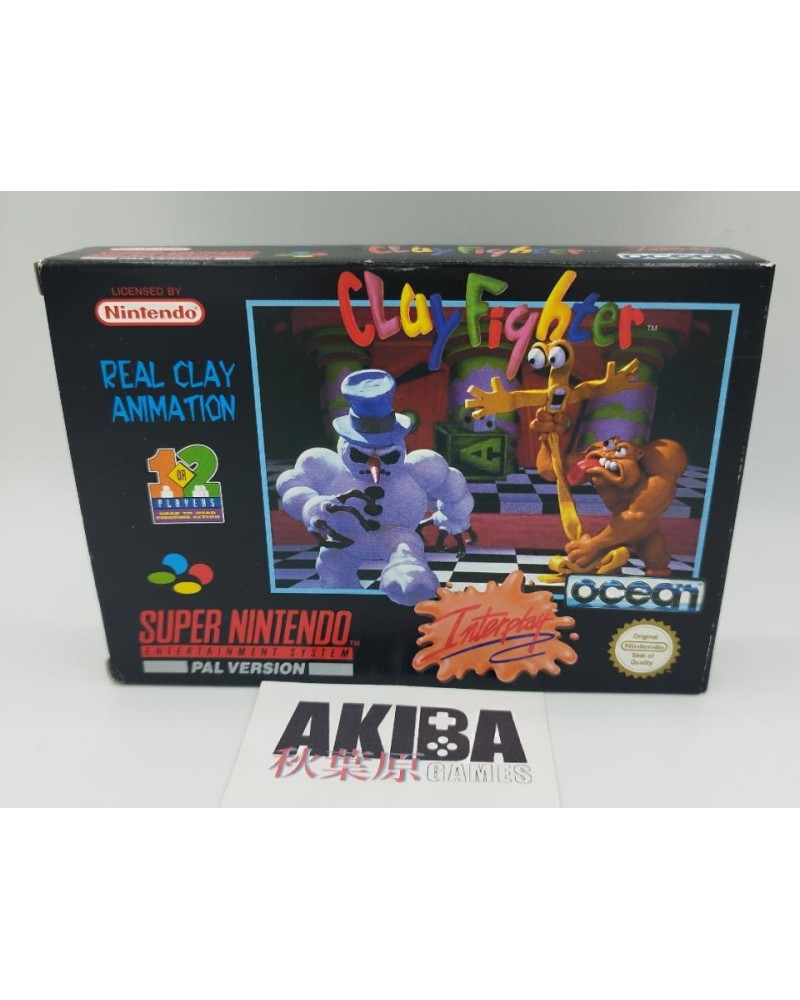 SN - Clay Fighter PAL EUR