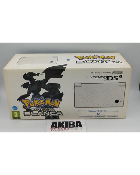 DSi Pokemon Ed  Blanca   Juego Precintado