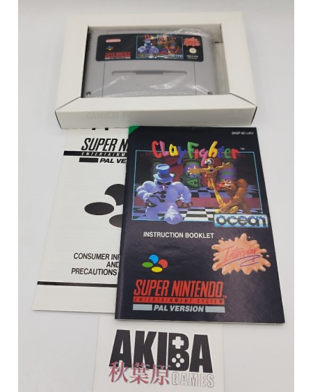 SN - Clay Fighter PAL EUR