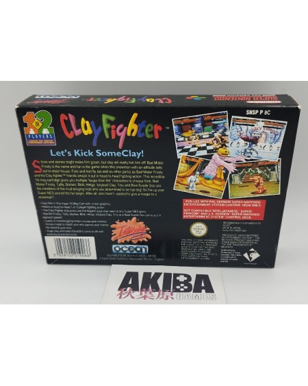 SN - Clay Fighter PAL EUR