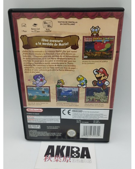 GC - Paper Mario La Puerta Milenaria PAL ES
