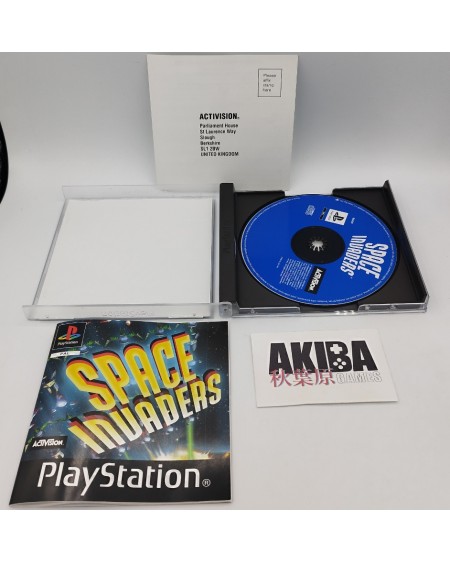 PS1 - Space Invaders PAL UK
