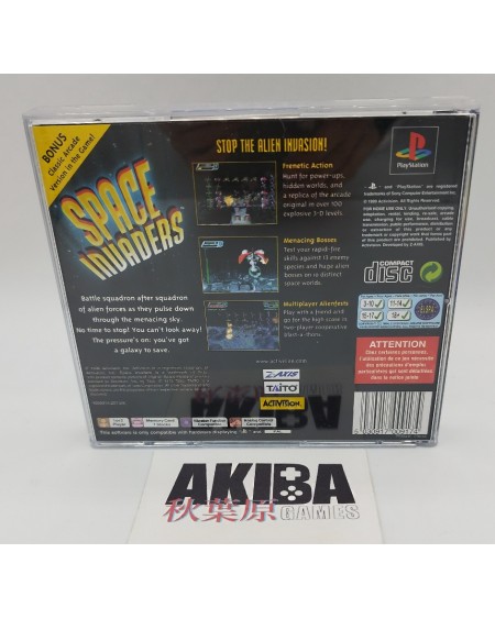 PS1 - Space Invaders PAL UK