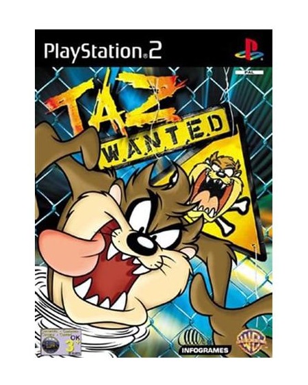 PS2 - Taz Wanted PAL ES