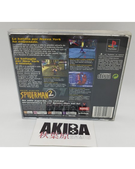 PS1 - Spider-Man 2 PAL
