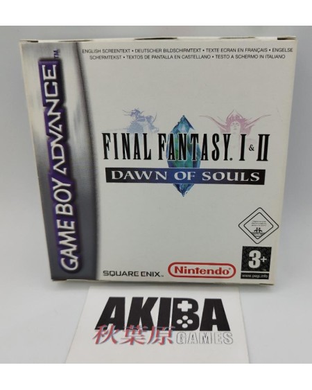 GBA - Final Fantasy I&II Dawn of Souls PAL ES