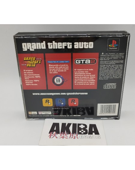 PS1 - Grand theft Auto Ed. Coleccionista PAL ES