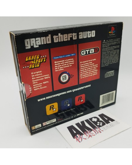 PS1 - Grand theft Auto Ed. Coleccionista PAL ES
