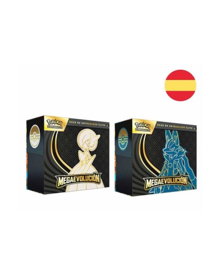 Estuche Entrenador Elite Mega Evolucion Pokemon