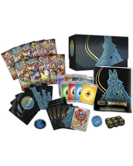 Estuche Entrenador Elite Mega Evolucion Pokemon