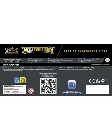 Estuche Entrenador Elite Mega Evolucion Pokemon