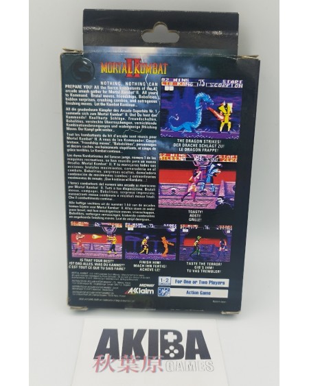 GG - Mortal Kombat II PAL ES