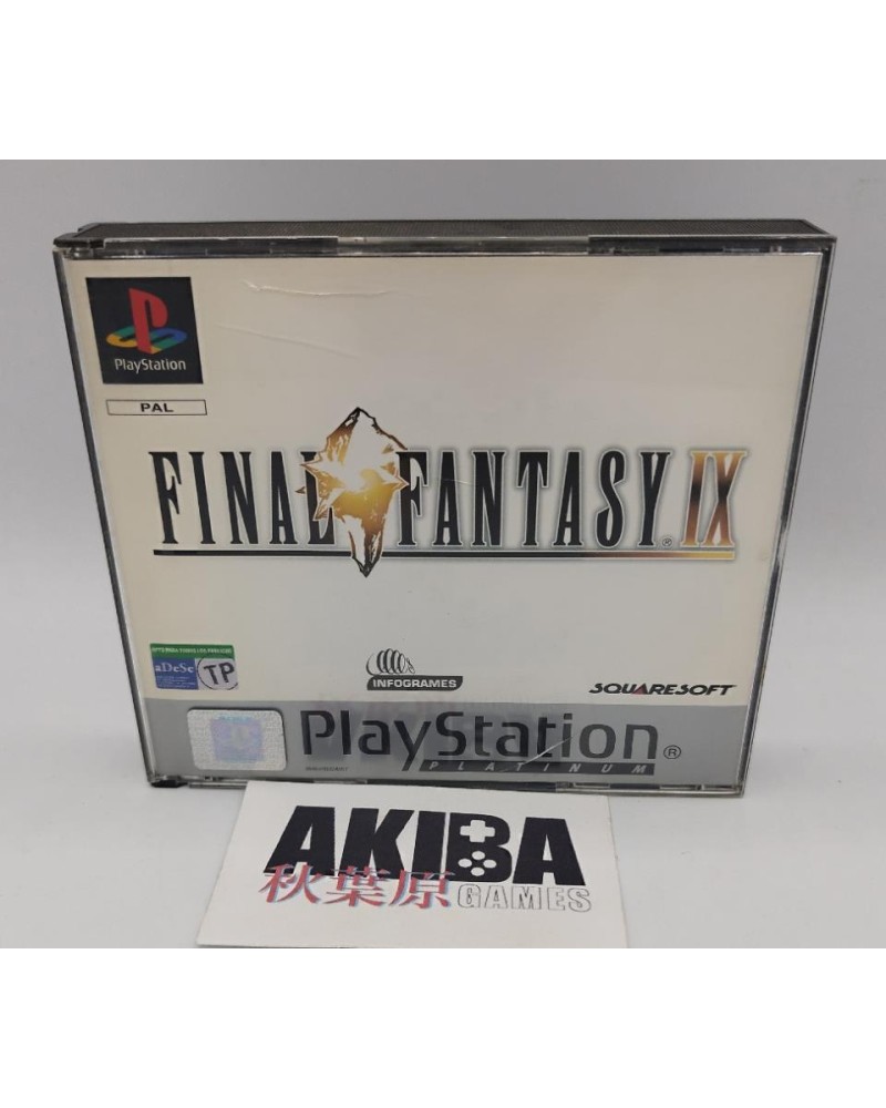PS1 - Final Fantasy IX Platinum PAL ES