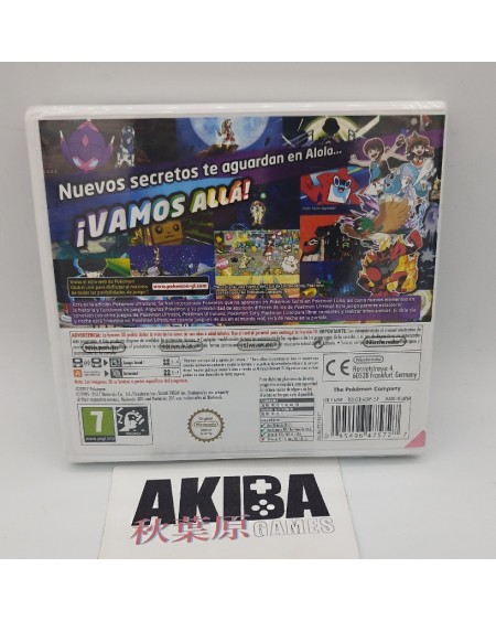 3DS - Pokemon Ultra Luna PAL ES