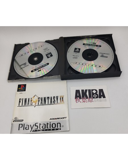 PS1 - Final Fantasy IX Platinum PAL ES