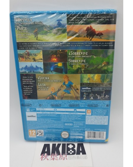 Wiiu - Zelda Breath of the Wild PAL ES