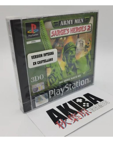 PS1 - Army Men Sarge´s Heroes 2 PAL