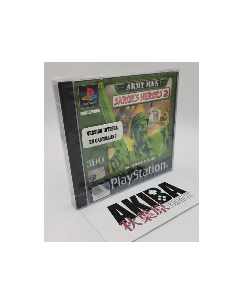 PS1 - Army Men Sarge´s Heroes 2 PAL