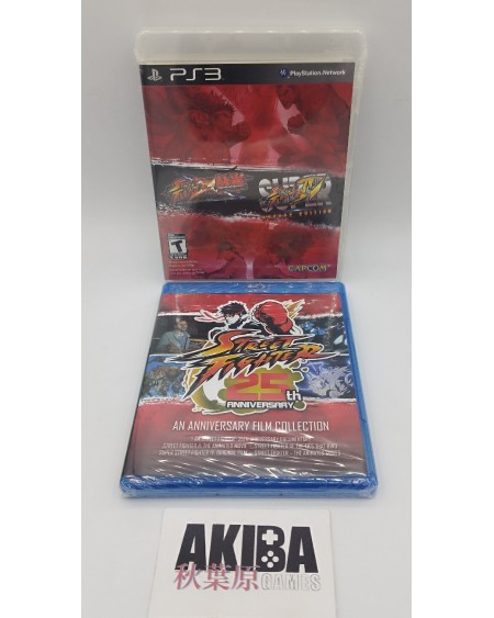 PS3 - Street fighter 25th collector Set PAL USA