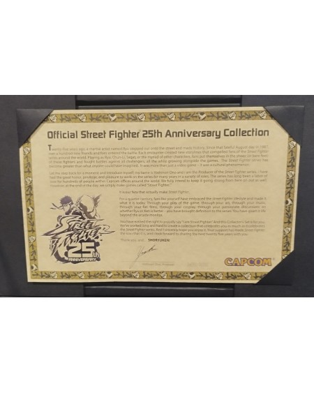 PS3 - Street fighter 25th collector Set PAL USA