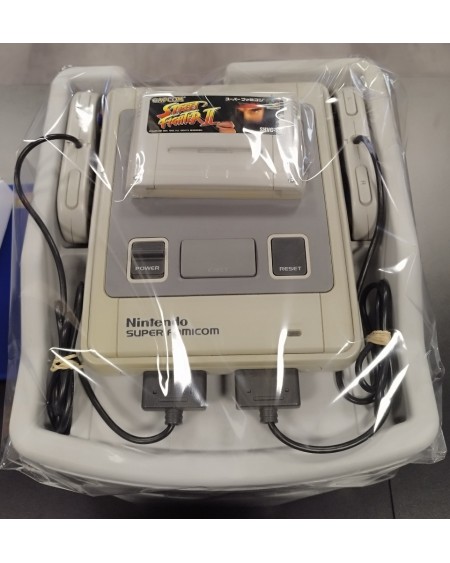 Station Rack + Super Famicom + Street Fighter II