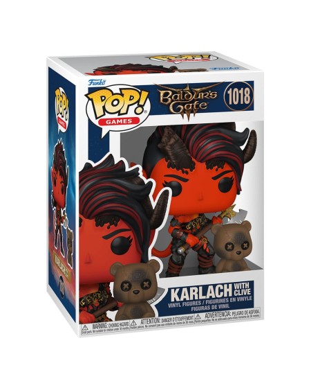 Funko POP! Baldur's Gate Karlach & Clive 9 cm