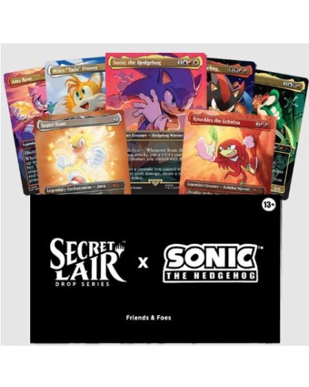 Magic The Gathering Secret Lair  Sonic F & F
