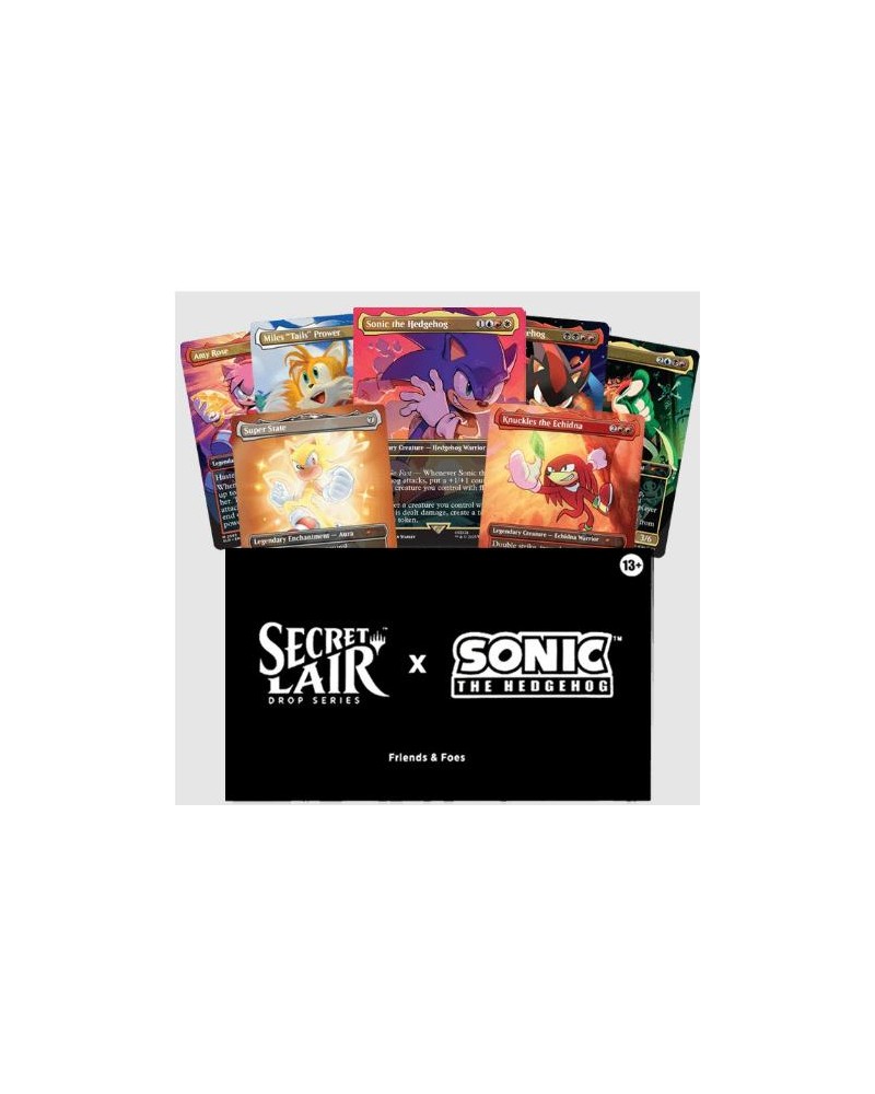Magic The Gathering Secret Lair  Sonic F & F