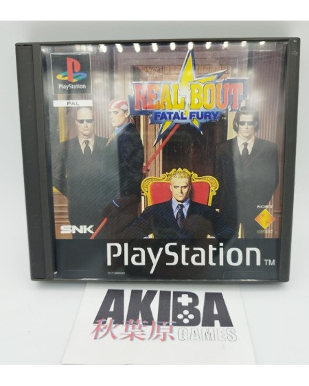 PS1 - Real Bout Fatal Fury PAL UK